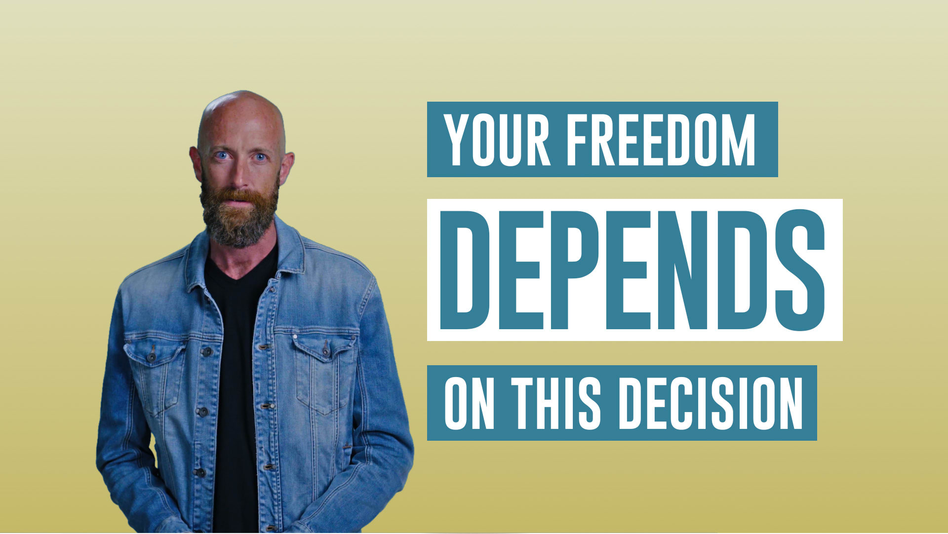 your freedom depend on this decision